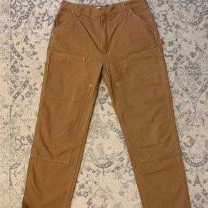 CARHARTT FIRM DUCK DOUBLE-FRONT WORK DUNGAREE